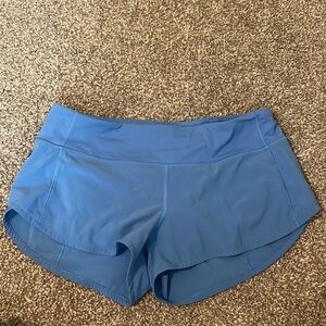 Lululemon blue nile speed up shorts